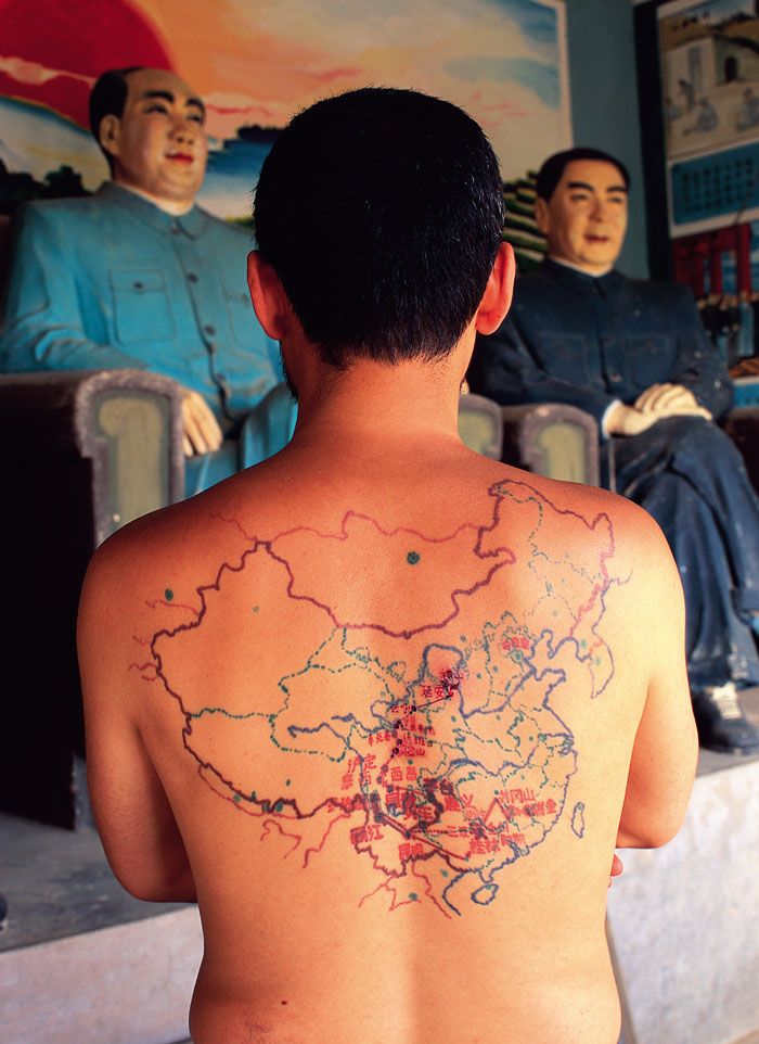 These tattoos are a few examples of how the “map aesthetic” can become 